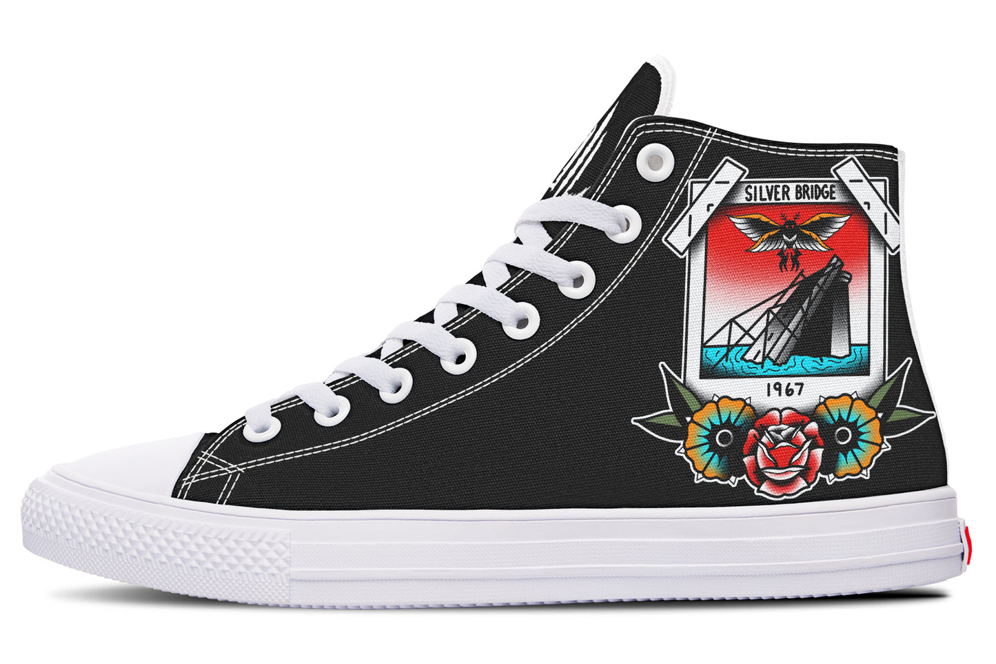 Mothman Photo High Tops