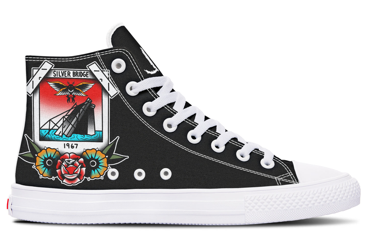 Mothman Photo High Tops