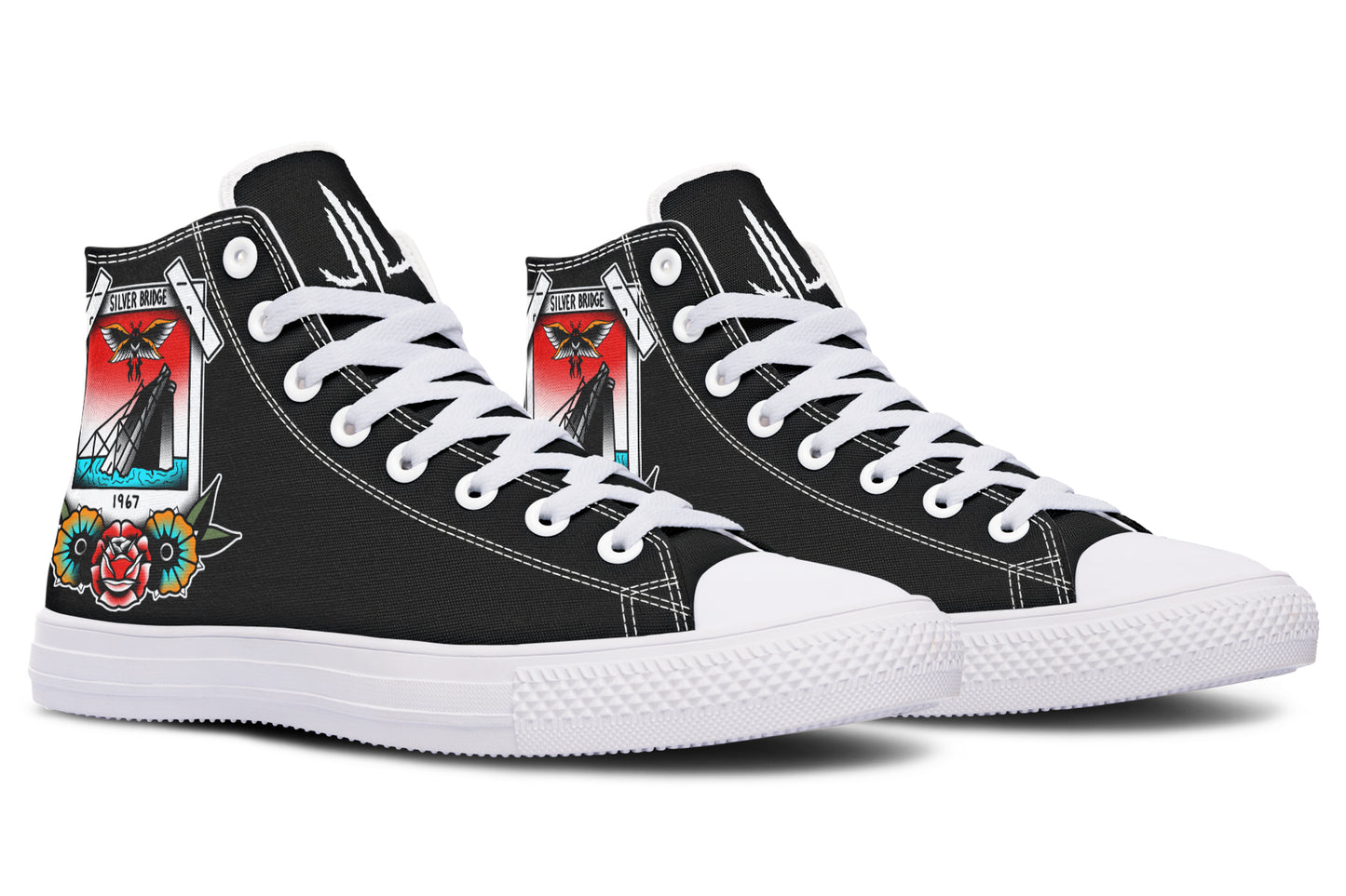 Mothman Photo High Tops