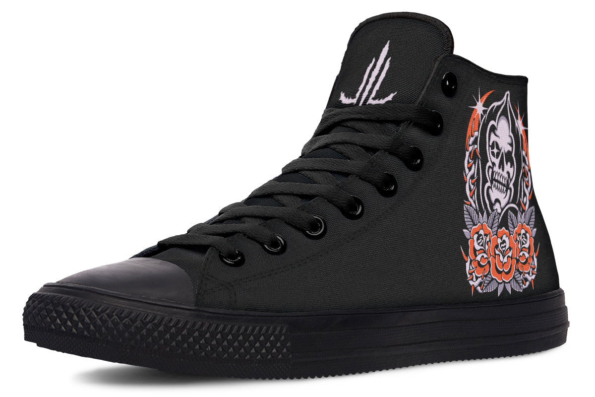 Reaper Rose High Tops