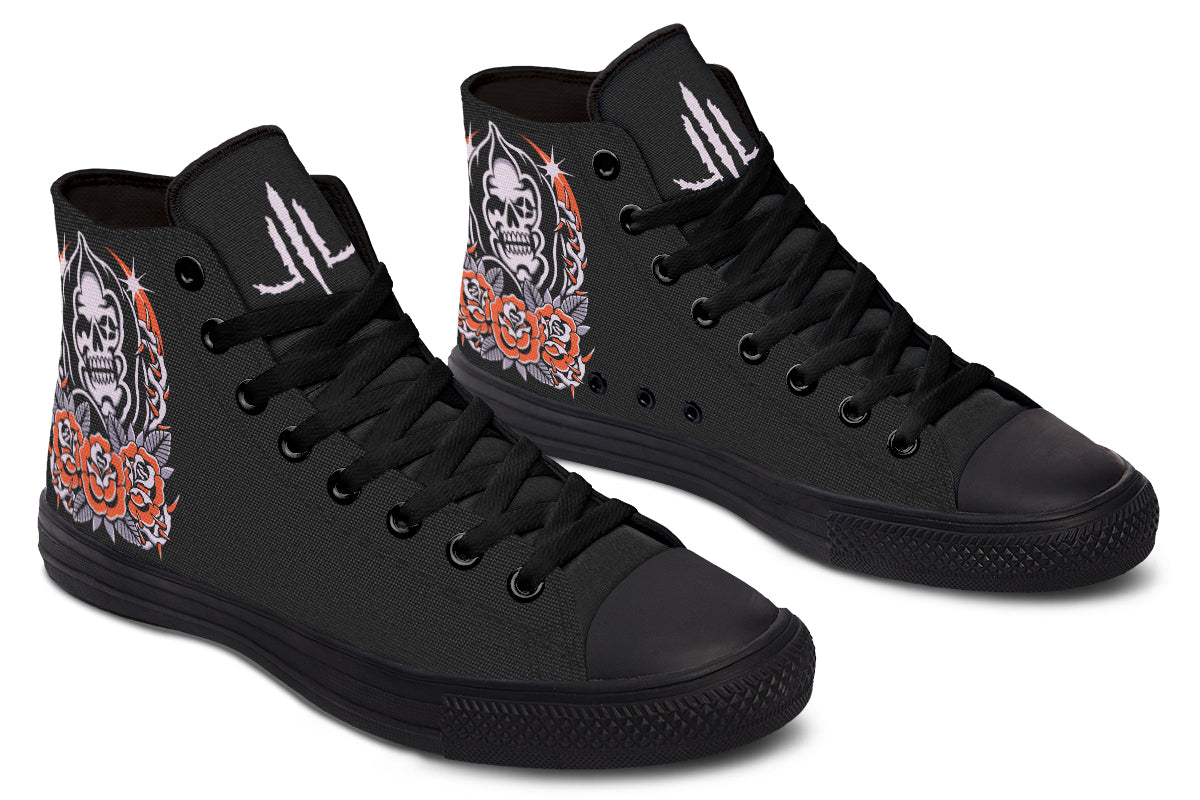 Reaper Rose High Tops