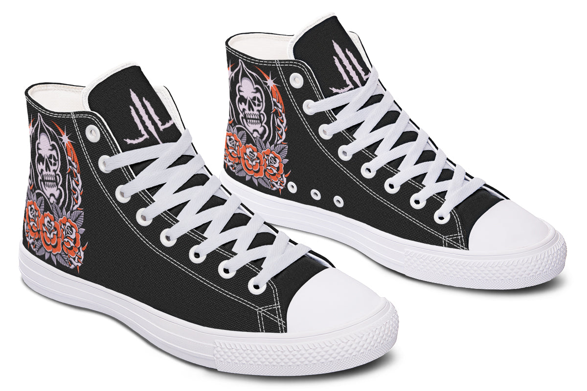 Reaper Rose High Tops