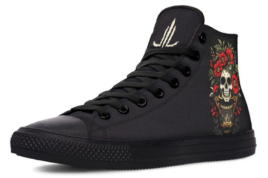 Skull Vase High Tops