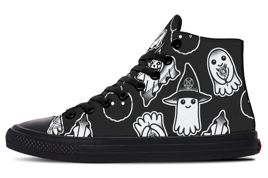 Spooky Ghost High Tops