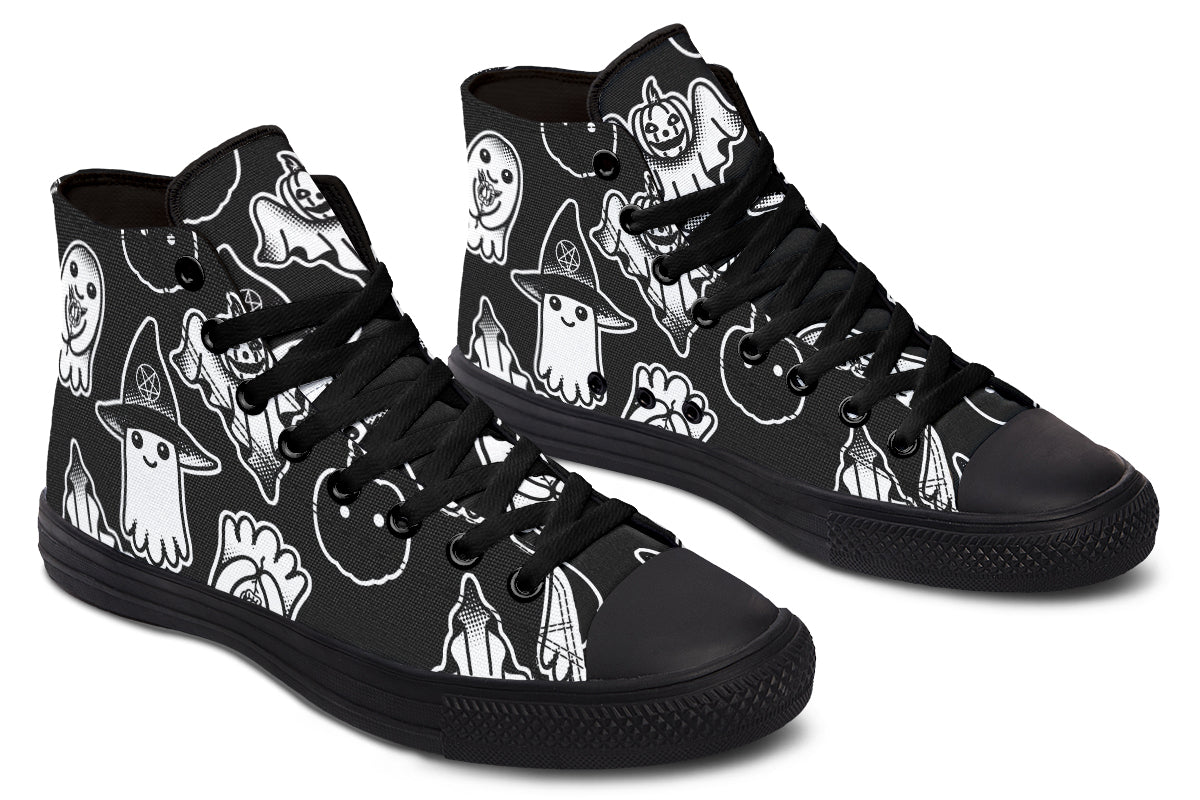 Spooky Ghost High Tops