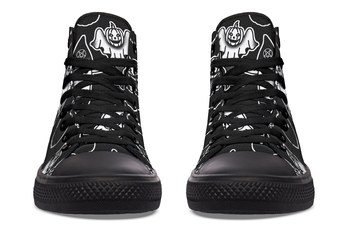 Spooky Ghost High Tops