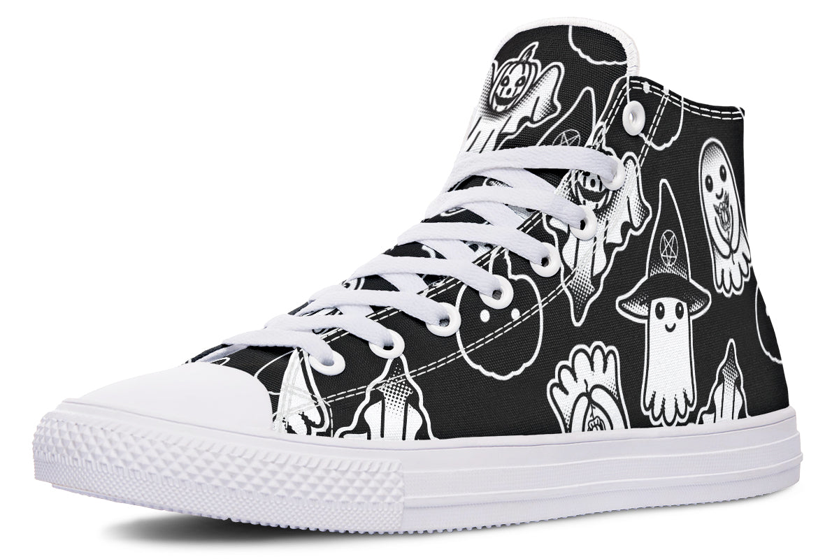 Spooky Ghost High Tops