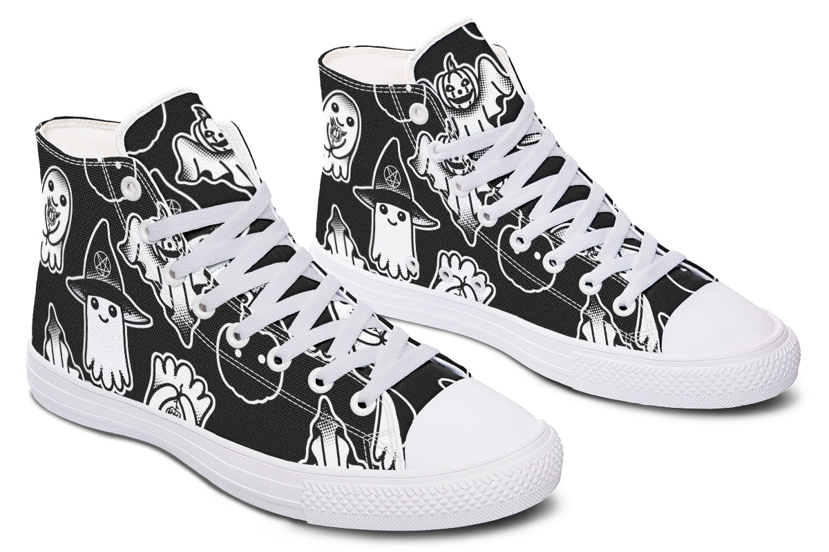 Spooky Ghost High Tops