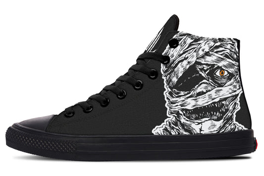 The Watchful Mummy Hightops - Last Light Apparel