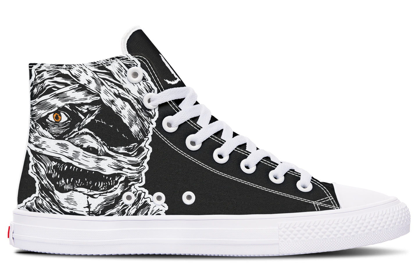 The Watchful Mummy Hightops - Last Light Apparel