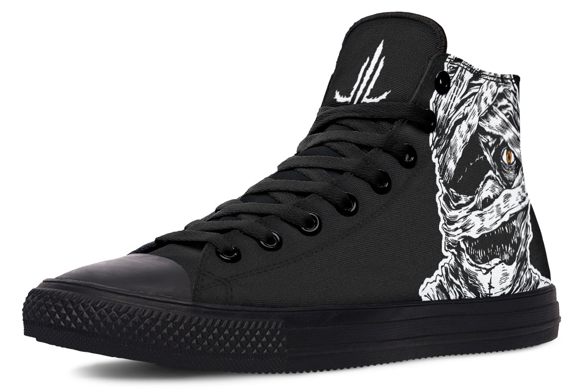 The Watchful Mummy Hightops - Last Light Apparel