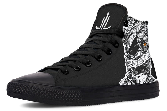 The Watchful Mummy Hightops - Last Light Apparel