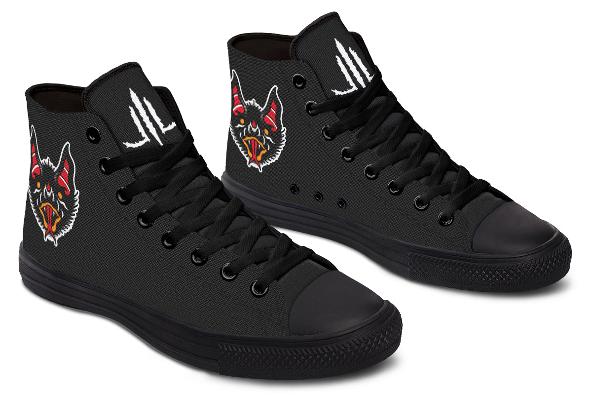 Traditional Bat High Tops