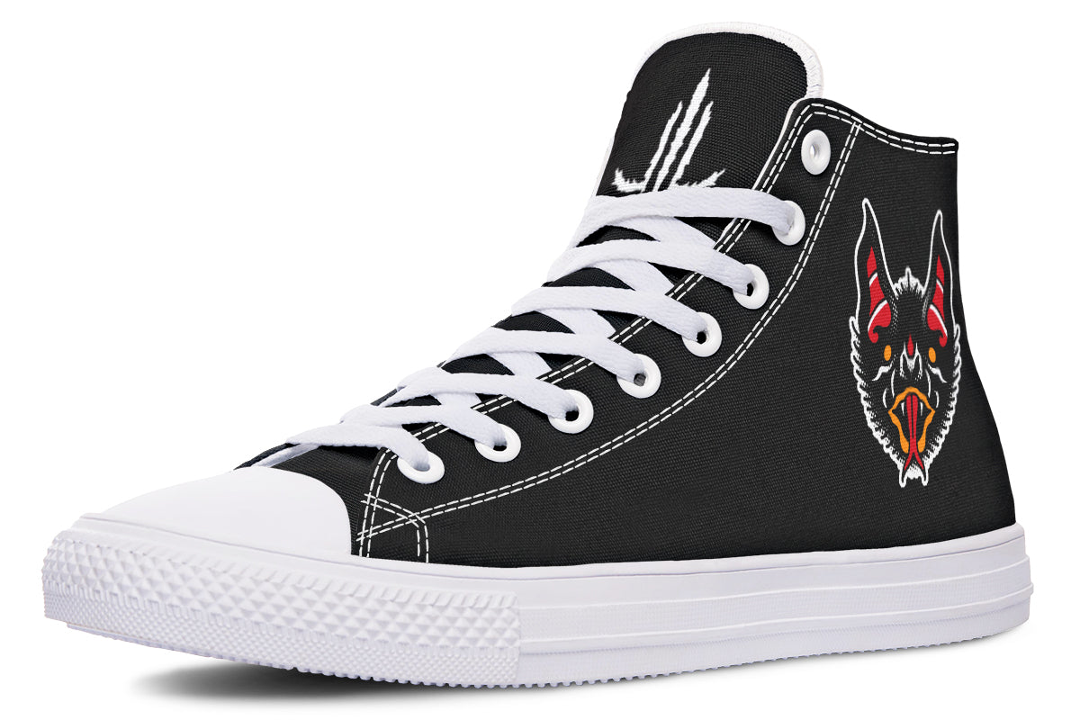 Traditional Bat High Tops