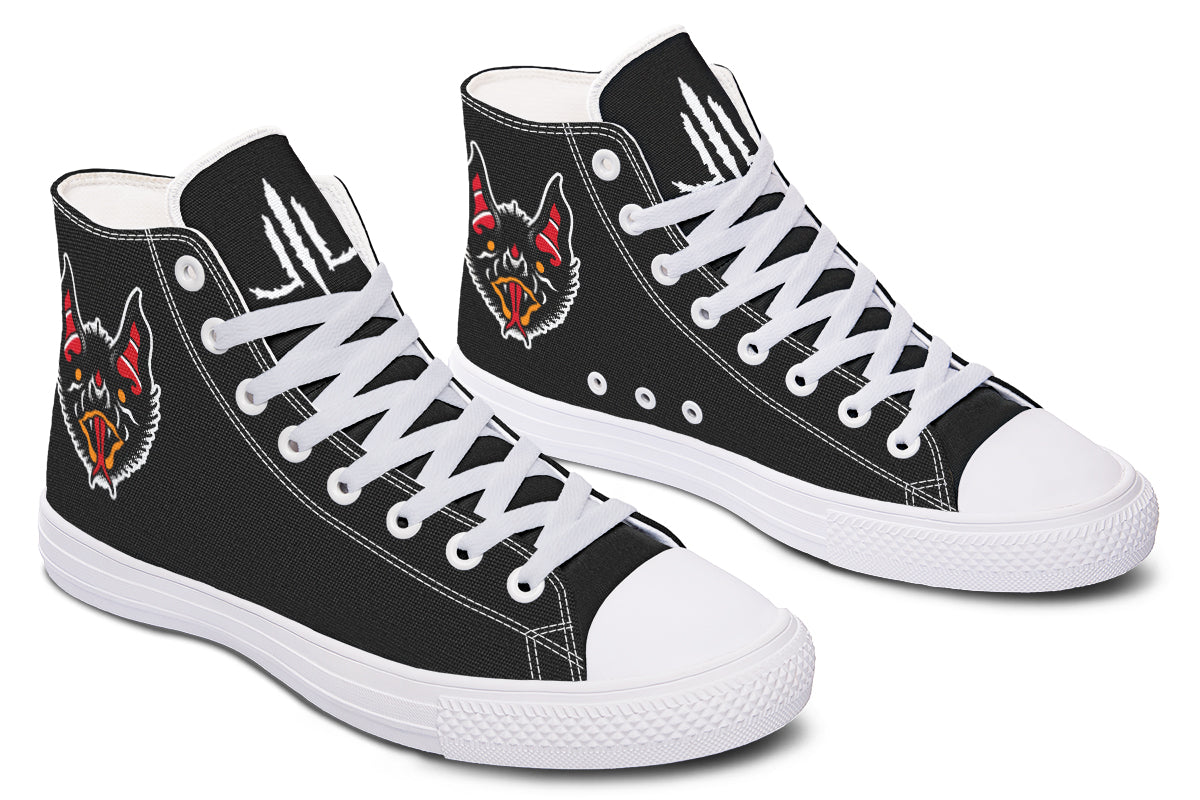 Traditional Bat High Tops