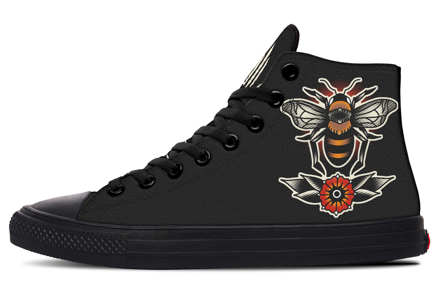 Traditional Bees High Tops