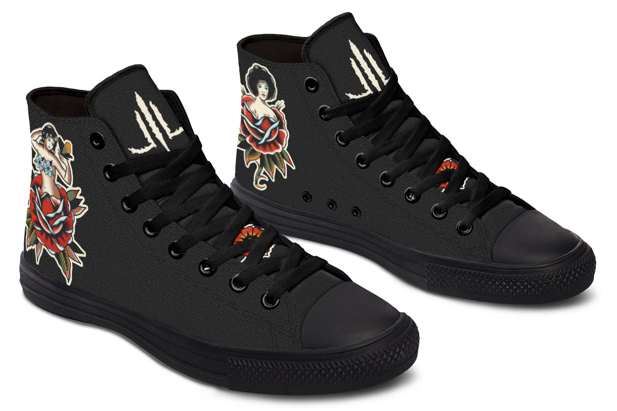 Traditional Ladies High Tops