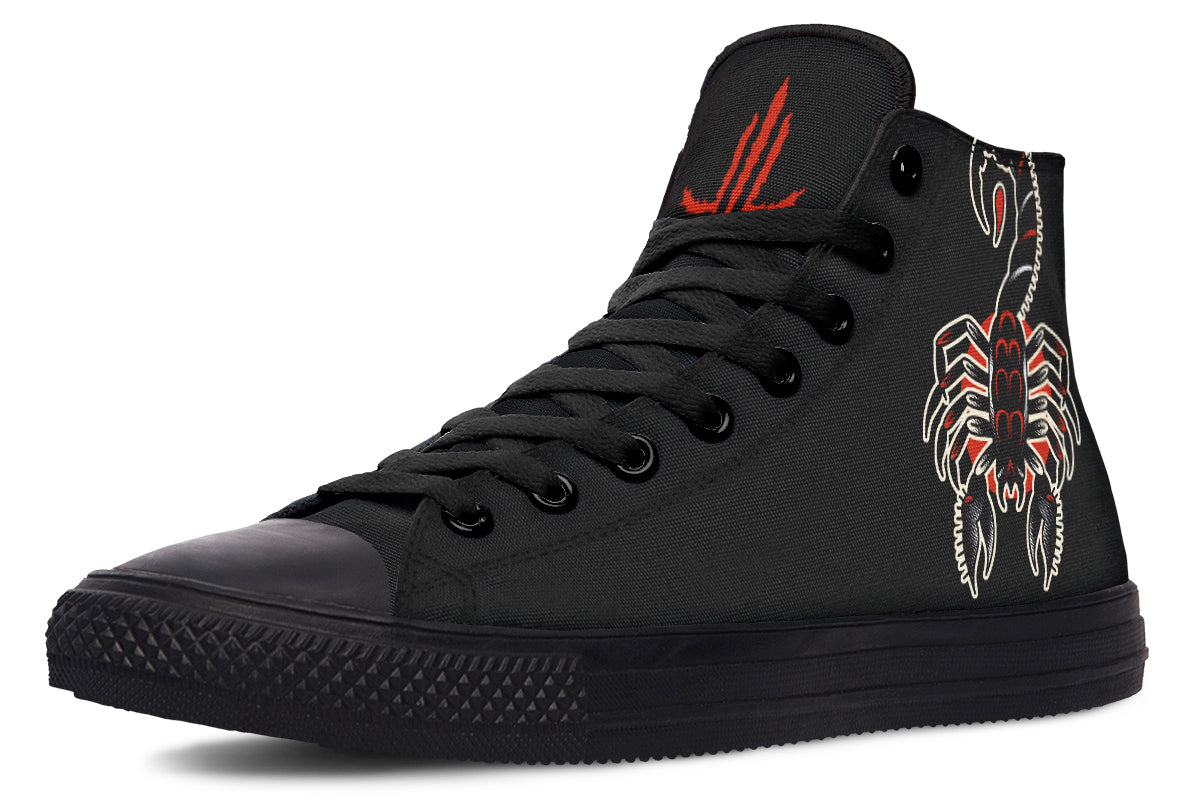 Traditional Scorpion High Tops