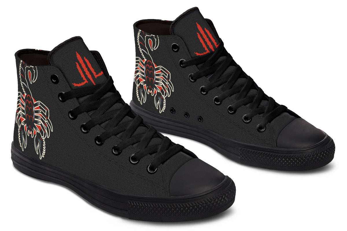 Traditional Scorpion High Tops