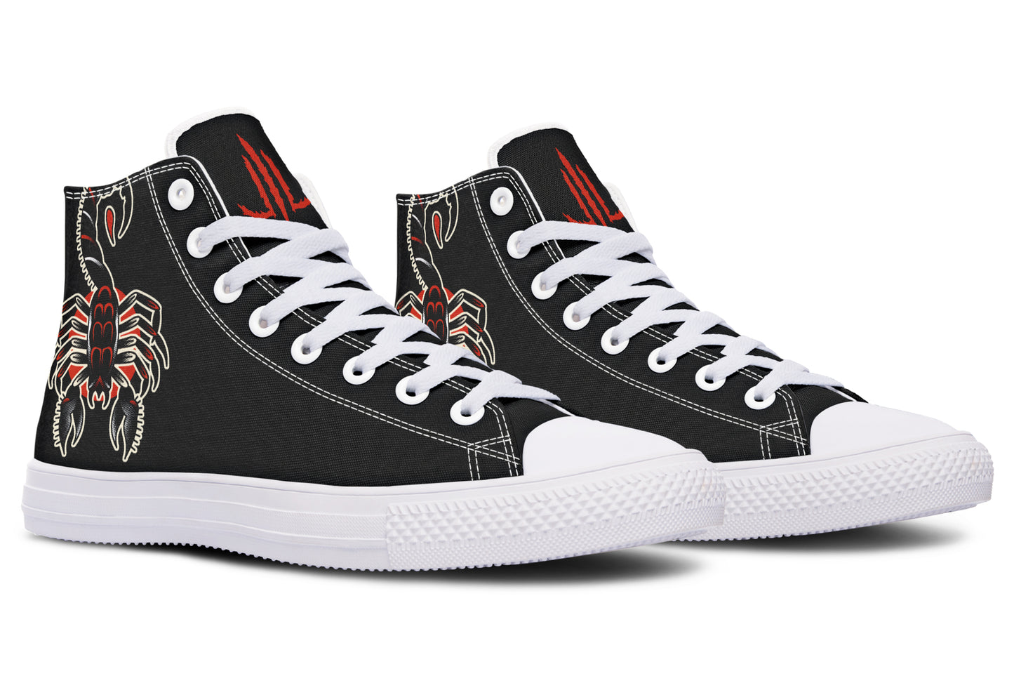 Traditional Scorpion High Tops