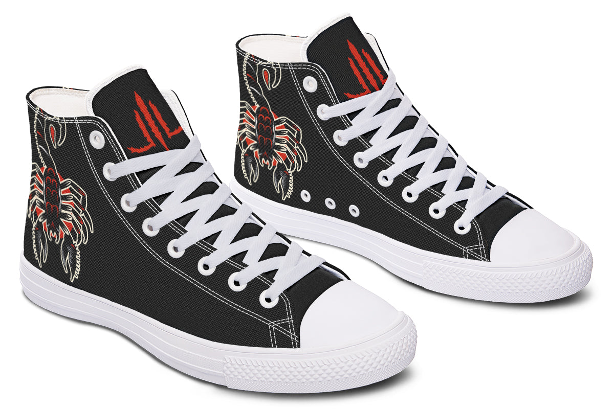 Traditional Scorpion High Tops