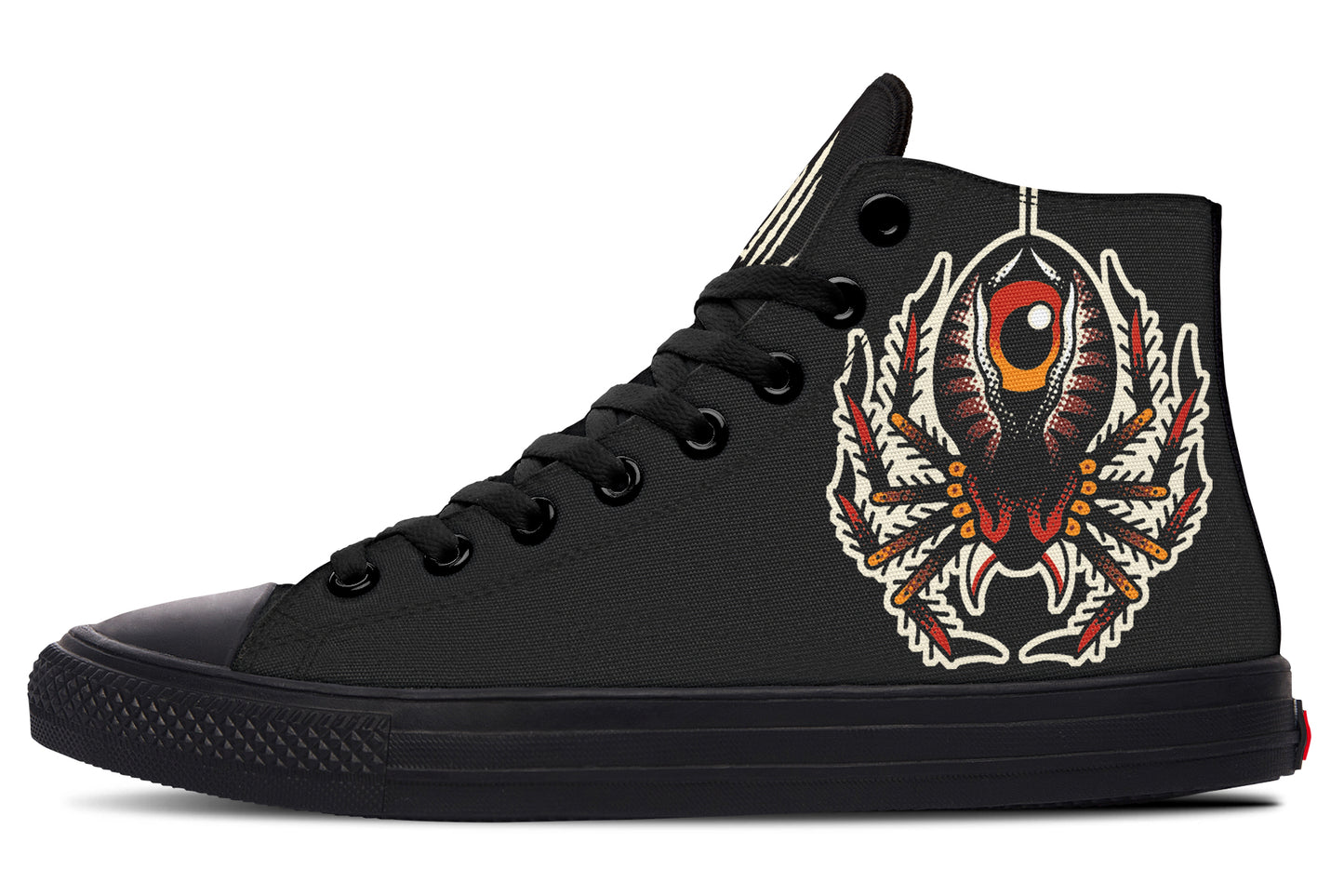 Traditional Spider High Tops