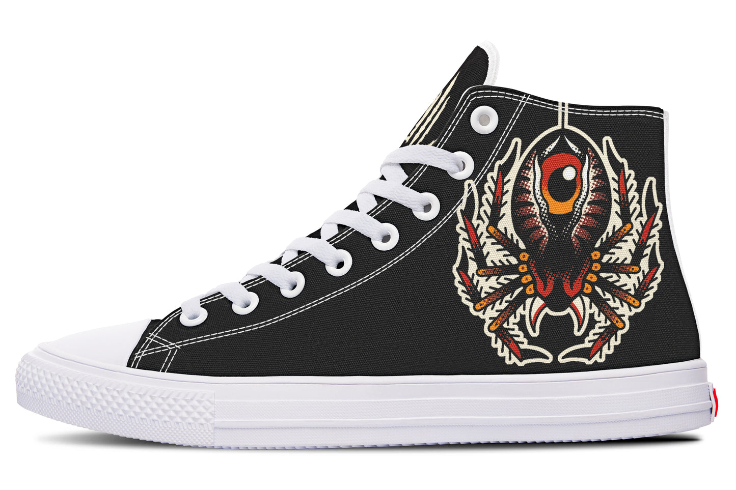 Traditional Spider High Tops