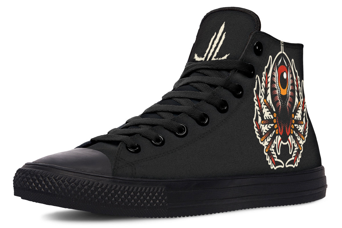 Traditional Spider High Tops