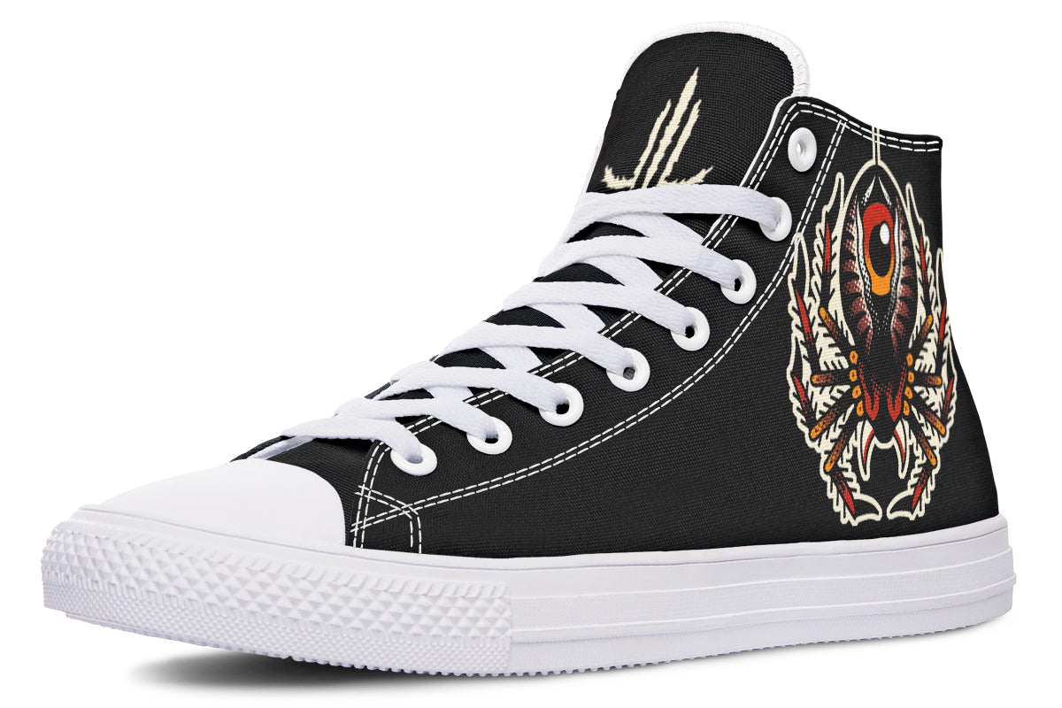 Traditional Spider High Tops