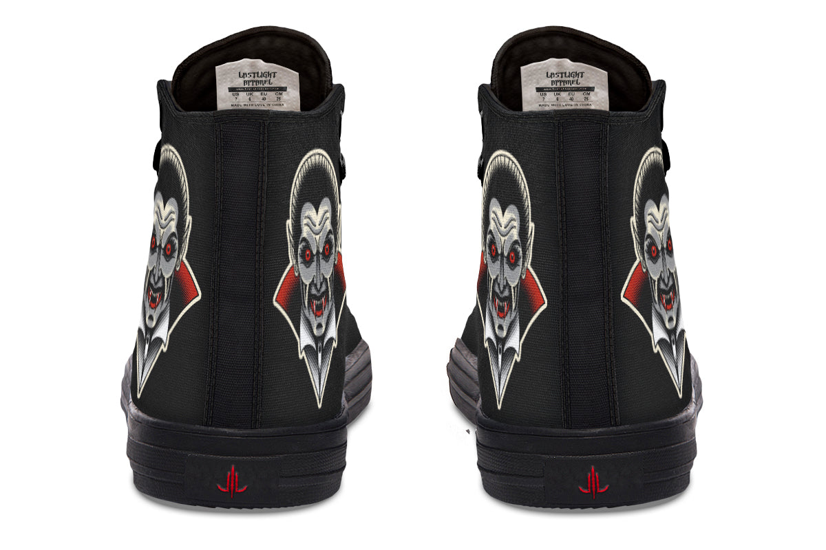 Traditional Vampire High Tops