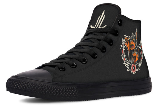 Undead Pharaoh's Cerberus High Tops