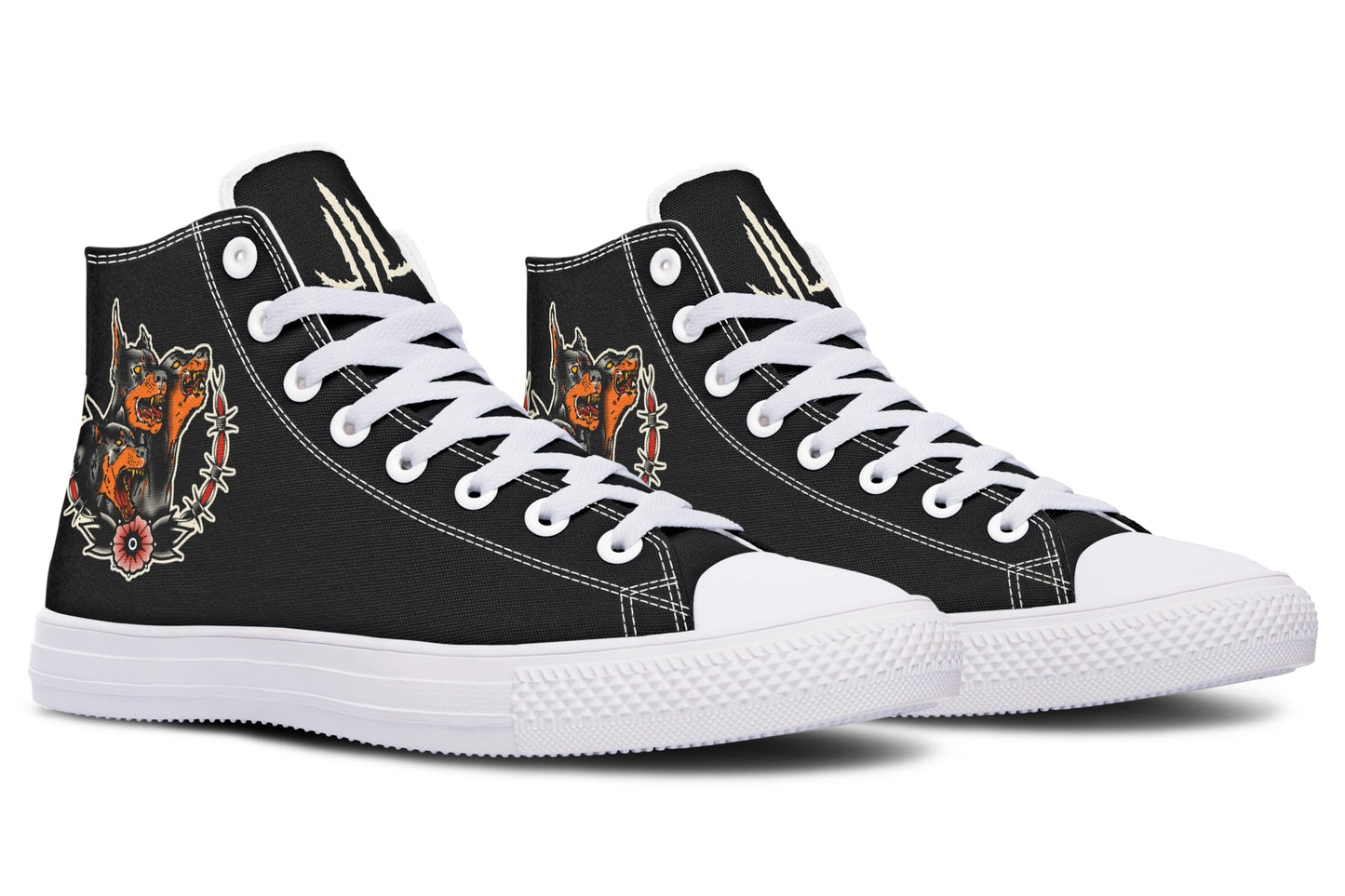 Undead Pharaoh's Cerberus High Tops