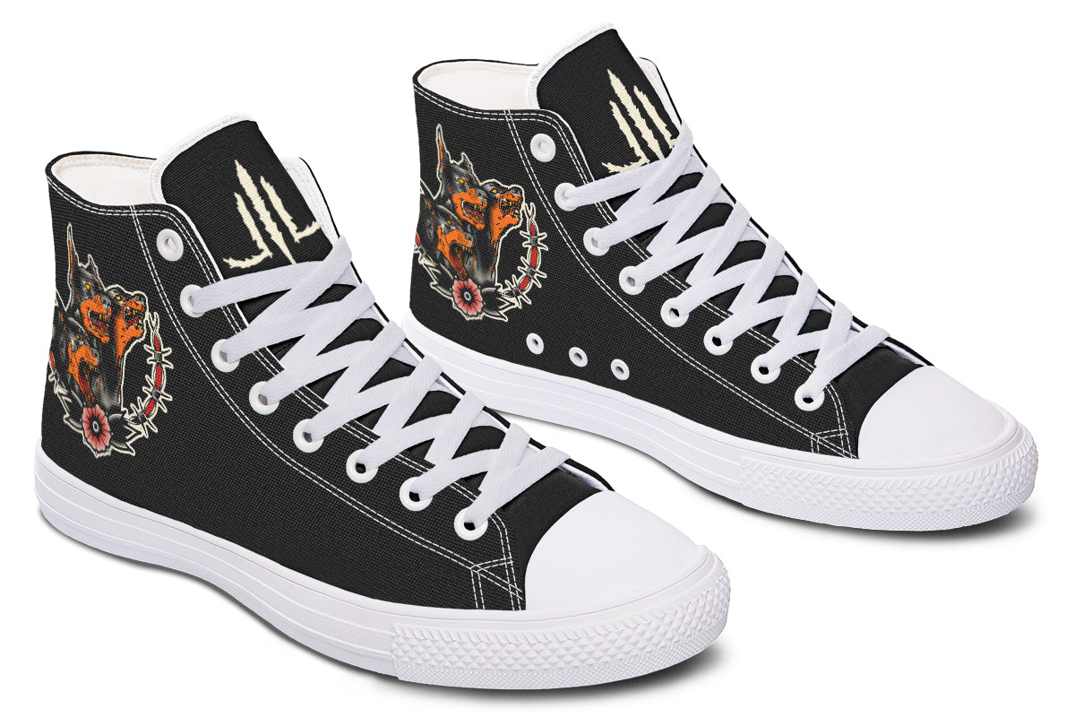 Undead Pharaoh's Cerberus High Tops