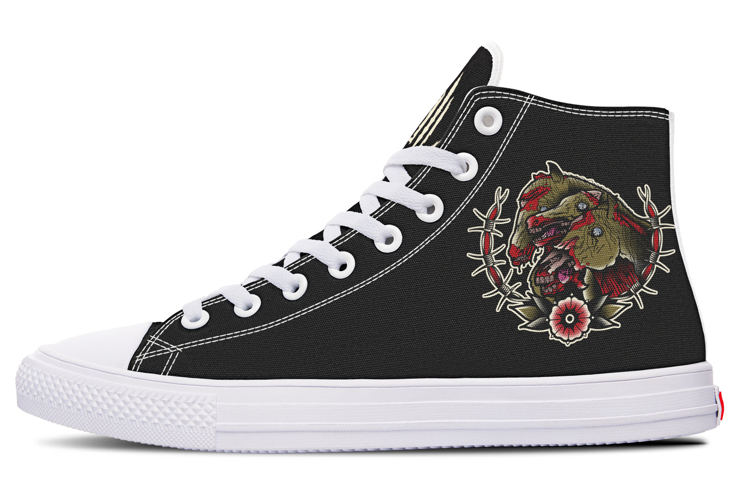 Undead Pharaoh's Horses High Tops