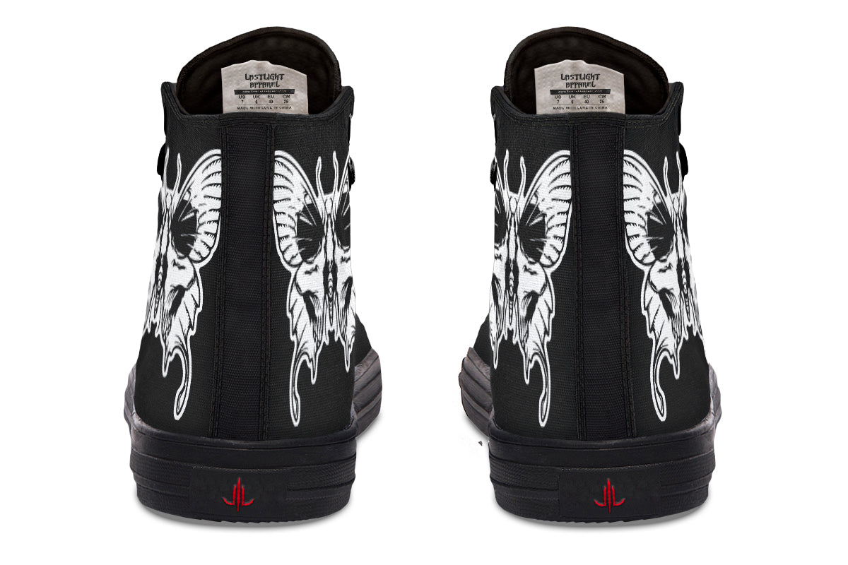 Wings Of Death Hightops - Last Light Apparel