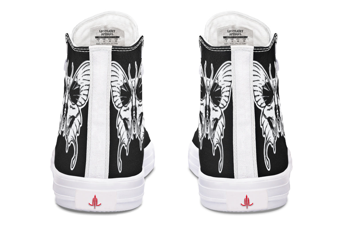 Wings Of Death Hightops - Last Light Apparel