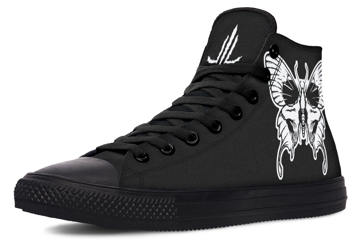 Wings Of Death Hightops - Last Light Apparel