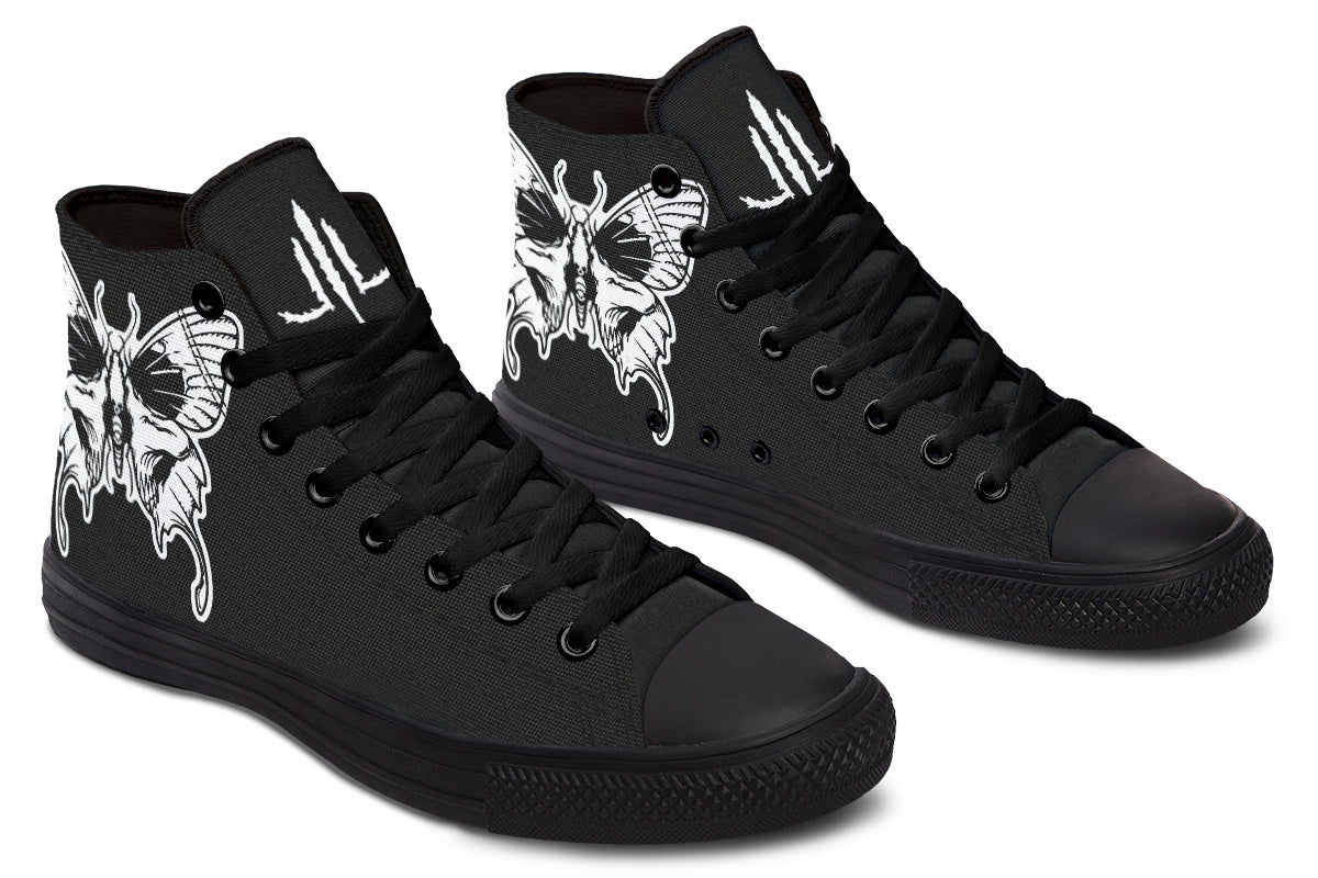 Wings Of Death Hightops - Last Light Apparel