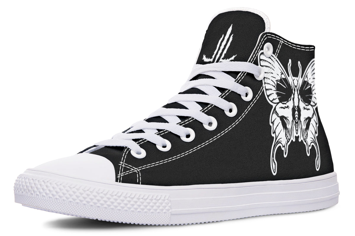 Wings Of Death Hightops - Last Light Apparel