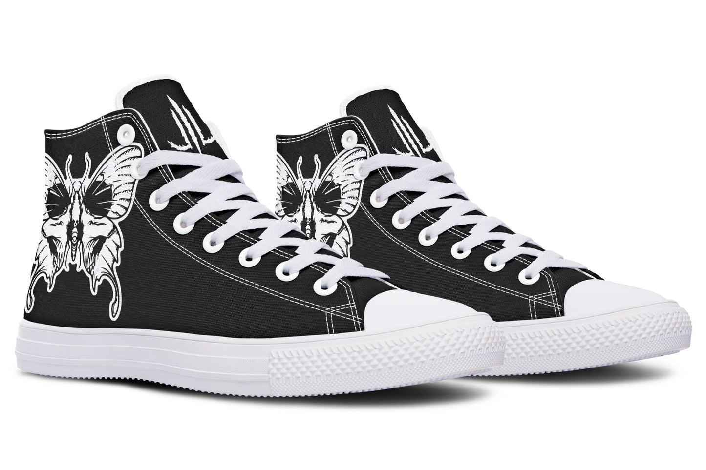 Wings Of Death Hightops - Last Light Apparel