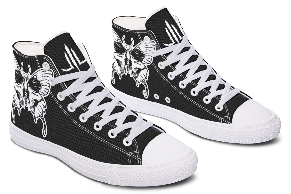 Wings Of Death Hightops - Last Light Apparel