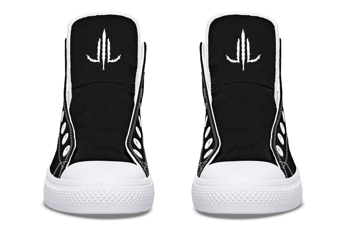 Wings Of Death Hightops - Last Light Apparel