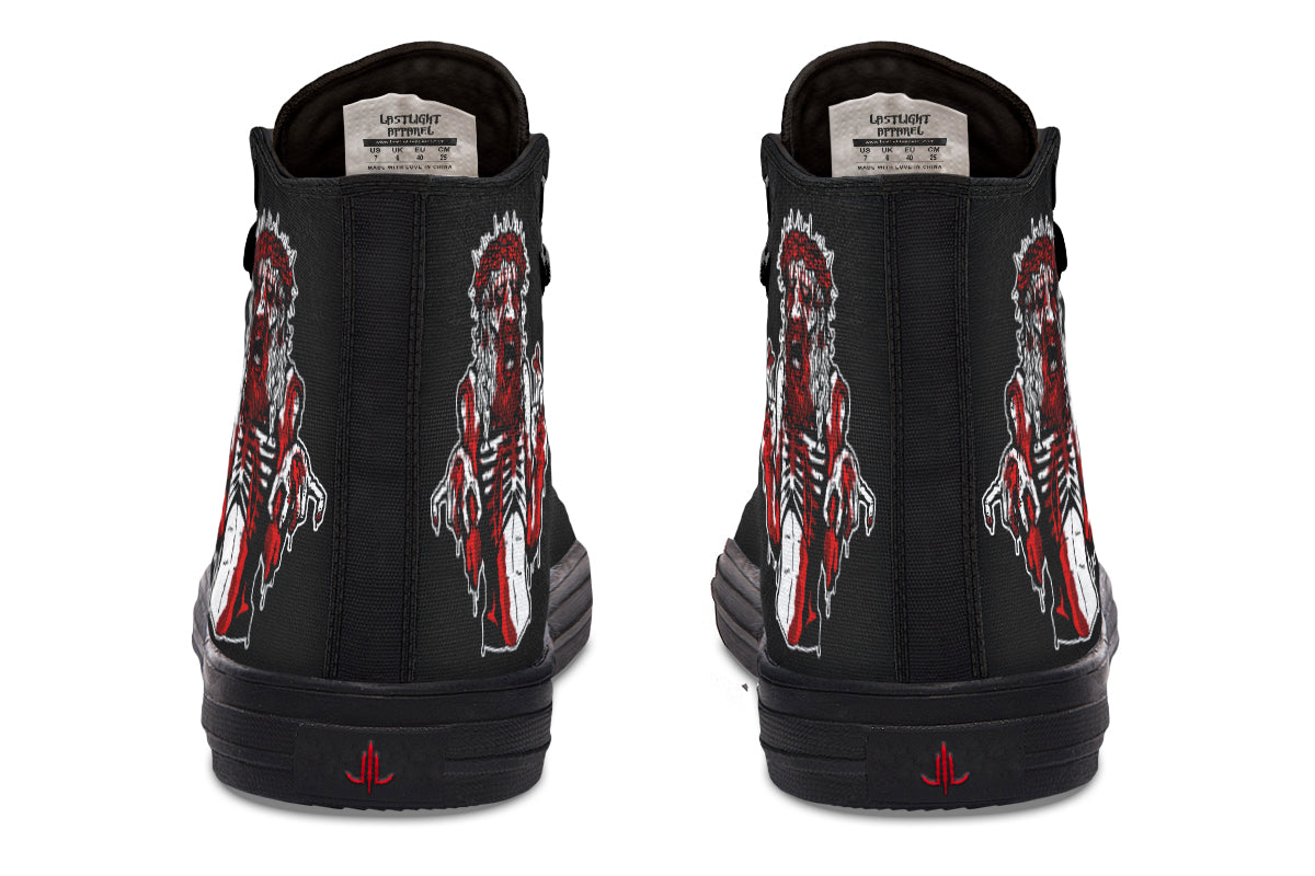 Zombie Jesus High Tops
