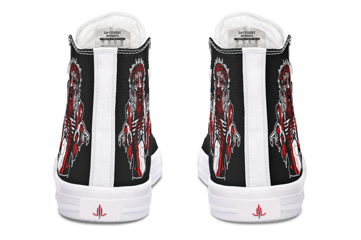 Zombie Jesus High Tops