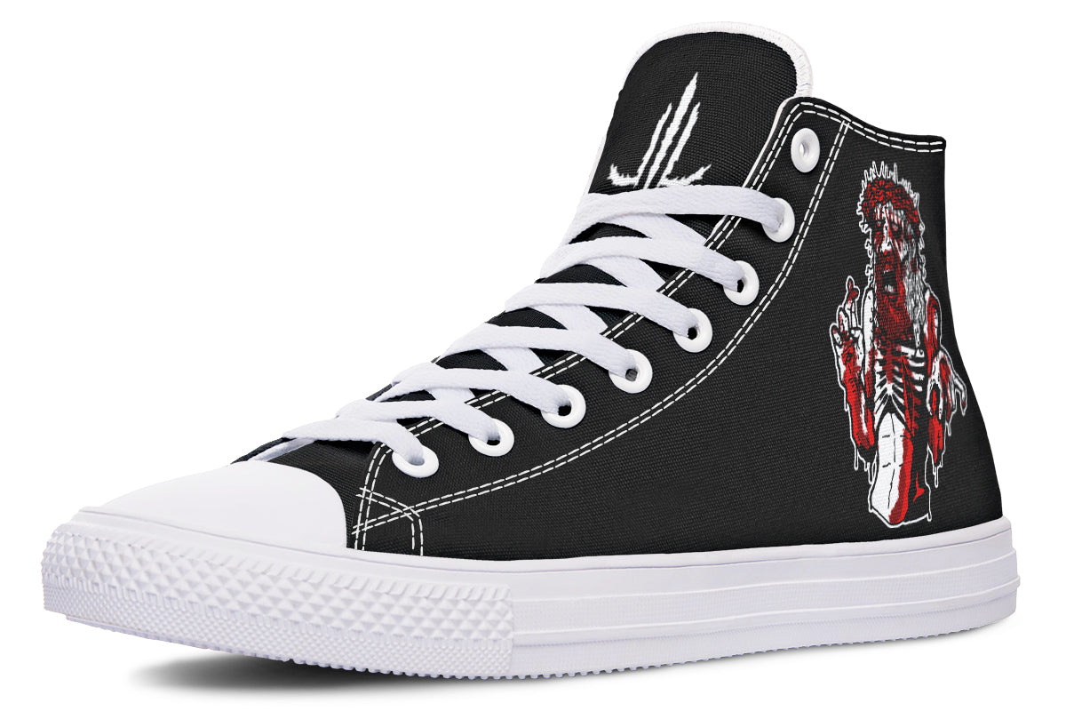 Zombie Jesus High Tops