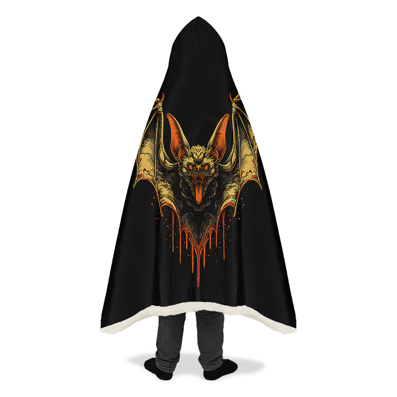 Bleeding Bats Hooded Blanket(LIMITED NOVEMBER DROP!)