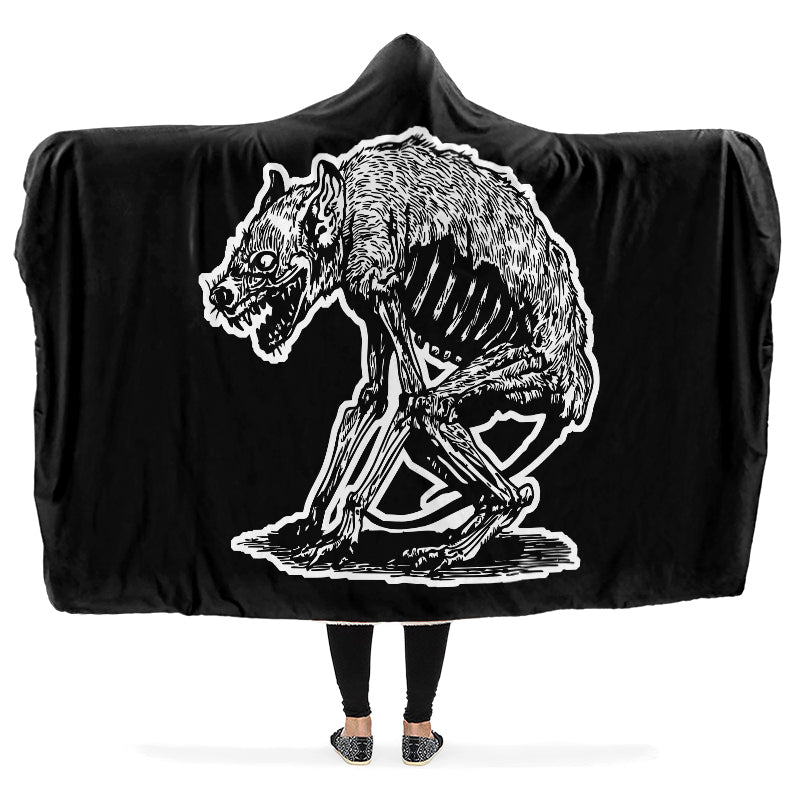 Carrion Wolf Hooded Blankets - Last Light Apparel
