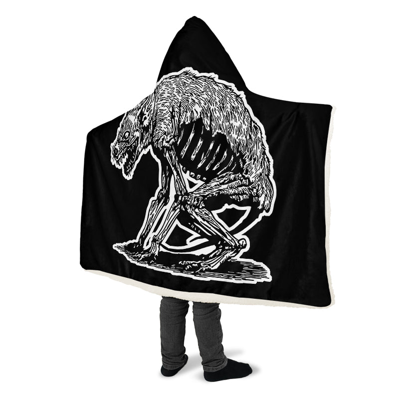 Carrion Wolf Hooded Blankets - Last Light Apparel