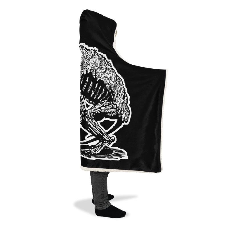 Carrion Wolf Hooded Blankets - Last Light Apparel