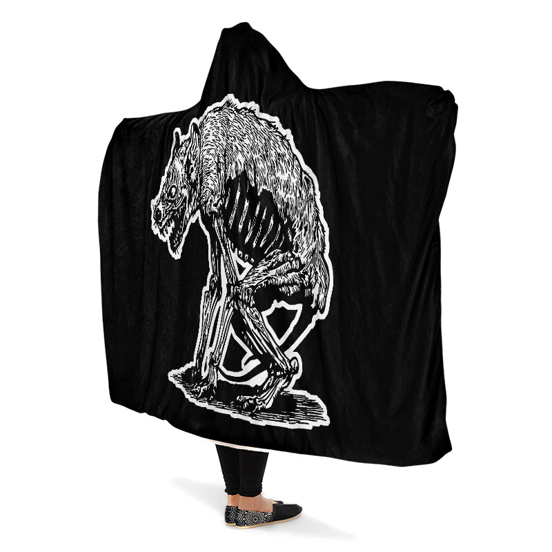 Carrion Wolf Hooded Blankets - Last Light Apparel
